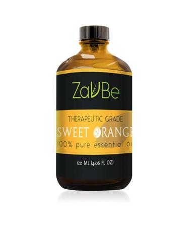 MABUA Orange Oil (Citrus Sinensis) 100% Pure Natural Therapeutic Grade 120 mL (4 oz)