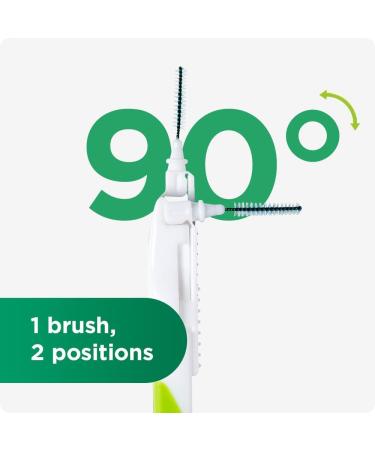 Buy GUM BI-Direction Interdental Brushes - 18 Units (1.4mm ISO Size 4) | Longer Grip for Easy & Thorough Cleaning | International Shipping Available - Buy Online on GoSupps.com