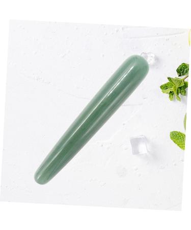 Lurrose Jade Roller Facial Massage Device - Handcrafted Facial Massager for Glowing Skin | International Shipping Available - Buy Online on GoSupps.com