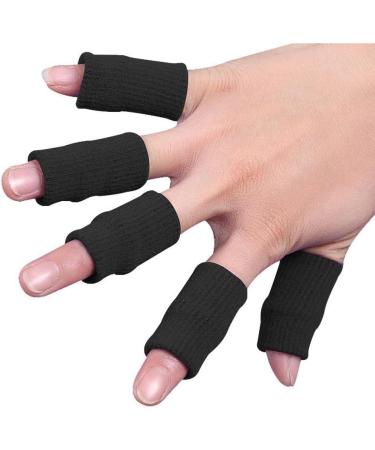 Harayaa Finger Support with 10 Flexible Sleeves for Fast Recovery - Ideal for Pain Relief & Rehabilitation | Gray Color | International Shipping Available - Buy Online on GoSupps.com