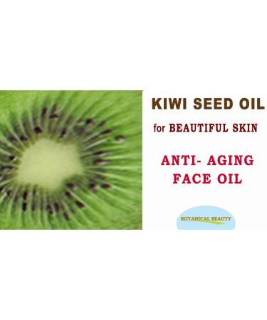 Kiwi Seed Oil - 100% Pure Virgin Cold Pressed Carrier Oil for Face, Skin, Body, Hair, Nails - 2 fl.oz (60ml) by Botanical Beauty - Buy Online on GoSupps.com