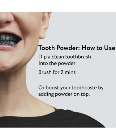 Elsa's Organic Skin Foods Natural Coconut Oil & Dental Powder - Removes Stains - Contains Xylitol - Gentle Whitening - Buy Online on GoSupps.com