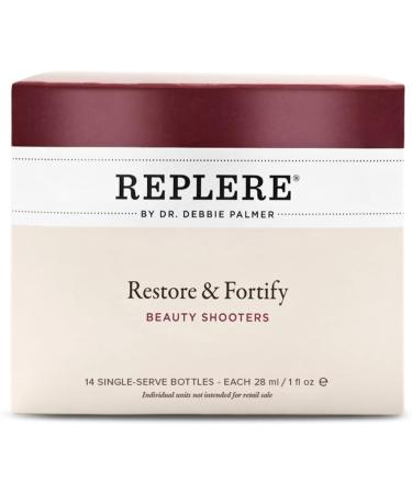 All Natural Antioxidant Restore & Fortify Beauty Shooters with Vitamin C | 14 ct | Camu Camu Acai Goji Blue Berries & Pomegranate - Shop Internationally - Buy Online on GoSupps.com