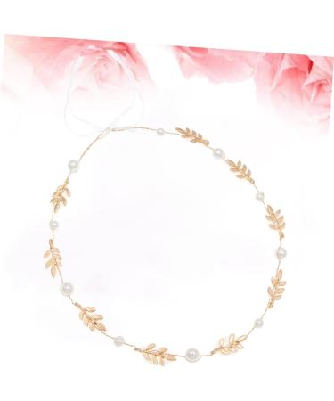 minkissy Hair Bands for Women's Hair Wedding Headband Ladies Headbands Bride Headpieces for Wedding Headwear for Women Bride Headband Gold Tiara Gold Hair Ties Bridesmaid Crystal Pearl - Buy Online on GoSupps.com