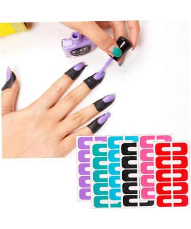 Disposable Peel Off Nail Protector Sticker Tape - 10PCS/Sheet - Buy Online on GoSupps.com