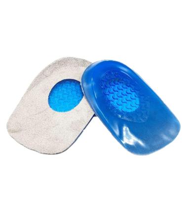 Gel Insole Silicone Heel Cushion Soles Relieve Foot Pain Protectors Spur Support Shoe Pad Feet Care Inserts for Feet Padded(S for Women)