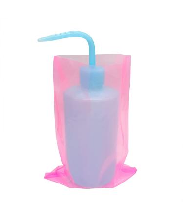 300pcs Pink Tattoo Wash Bottle Bags - Disposable Squeeze Bags for Tattoo Supplies - Buy Online on GoSupps.com