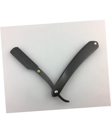 Doitool Razor with Wooden Handle - Safe Metal Shaving Razor for Men | Barber Steel Manual Eyebrow Knife - Buy Online on GoSupps.com