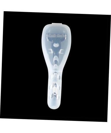 Buy Angoily 8-Piece Men's Razor Case - Durable Transparent Hard Case for Travel | Safe & Stylish Razor Container - Buy Online on GoSupps.com