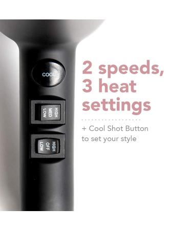 SRI Salon Dry Pro Infrared Light 1875W Blow Dryer with Negative Ions for Reduced Frizz & Max Shine - Fast-Drying, Free Attachments Included - Buy Online on GoSupps.com