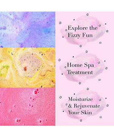 Dreamin Dreams Bath Bombs 12 PCS Gift Set - Handmade Natural & Organic with Essential Oil & Shea Butter - Perfect for SPA & Bubble Bath - Birthday Gifts for Women, Mom, Girls, Kids - Buy Online on GoSupps.com