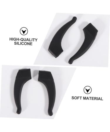 Doitool 12 Couples Ear Hooks Glasses Holder - Anti-Slip Comfort Tips & Protection for Glasses - Versatile Glasses Brick Bracket Arm Pads - Buy Online on GoSupps.com