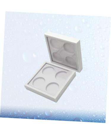 Outanaya 2pcs 4 Eyeshadow Case Eyeshadow Pan Holder Eyeshadow Palette Eyeshadow Containers Empty White - Buy Online on GoSupps.com