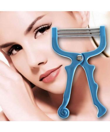 Handheld Spring Facial Hair Removal Roller - Beauty Epilator Face Care Tool - 3 Spring Threading Stick - Epilator Safety (Blue) - Buy Online on GoSupps.com