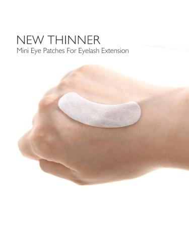 Lunamoon 50 Pairs Boat Shape Eye Pads for Eyelash Extensions - Purple Under Eye Patches & Accessories - Buy Online on GoSupps.com