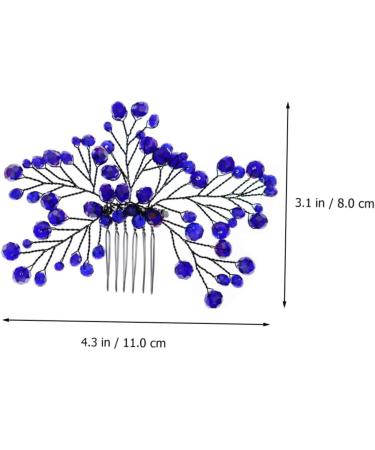 FRCOLOR Hair Comb Bridesmaid European Fashion Accessories Rhinestones - Buy Online on GoSupps.com