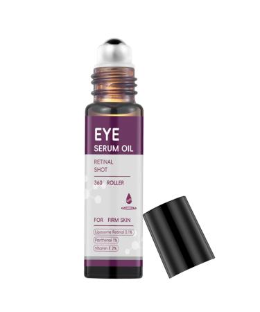 Under Eye Firming Oil - 10ml Roll On | 10ml Cooling Applicator with Smoothing Massage Function Botanical Extract Oil with Hydrating Formula Skincare Solution for Morning Routine