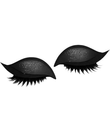 Lazy Eyeshadow Set 4 or 8 Pairs Natural Looking Waterproof Eye Shadow for Concert Costume Prom Cosplay Makeup Eye Shadow Suitable for All Eye Shapes - Buy Online on GoSupps.com