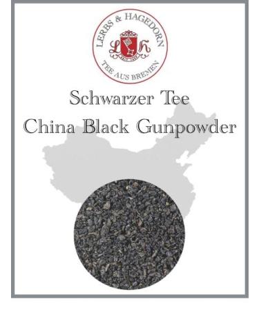 Lerbs & Hagedorn Lerbs & Hagedorn Black tea China Gunpowder | light smoke note 1kg (about 81 liters) cup medium dark