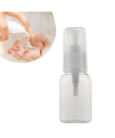 jingxiaopu 30ml travel bottles Small bottle To fill plastic bottle Portable plastic bottle Filled Pumping pum for shampoo lotions creams cosmetics transparent