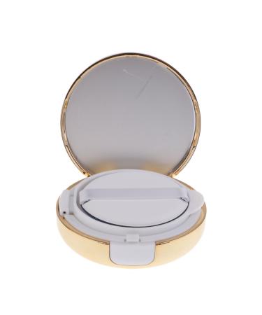 Empty Powder Jar Makeup Container 15ml with Soft Sponge - Gold | Refillable Cosmetic Organizer - Buy Online on GoSupps.com