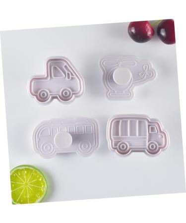 Alipis 16 Pcs Vehicle Biscuit Mold Complementary Food Accessories 7X4X0.5CMx2pcs Assorted Colorx2pcs - Buy Online on GoSupps.com