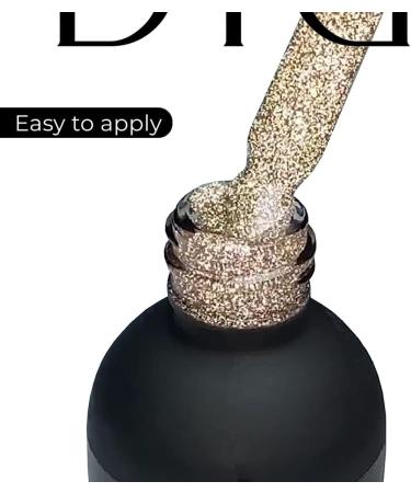 Didier Lab - Premium UV Gel Nail Polish - Brillant No. 01 - Gel Nail Varnish - Nail Art - Long-Lasting High Gloss Wear - Blue Gel Nail Polish - Gel Nails - Glitter Gel Nail Polish - Rich Pigment - Buy Online on GoSupps.com