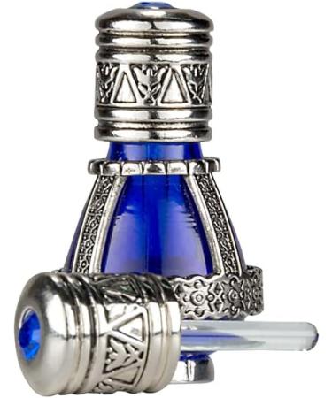 Pomegranate Anointing Prayer Oil - Natural Joyfulness in Cobalt Glass Vial | 0.24oz | International Shipping Available - Buy Online on GoSupps.com