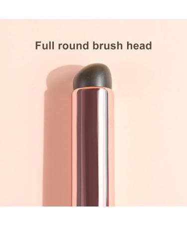 Lip Brush Reusable Lipstick Brush Makeup Brush Makeup Beauty Brushes Soft Travel Beauty Lip Brush Round Tip Silicone Lip Applicator Makeup Beauty Tool for Smoother and Fuller Lip Appearance Wood color - Buy Online on GoSupps.com
