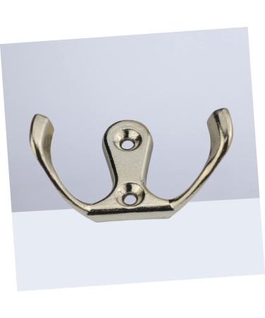 Housoutil Zinc Alloy Hooks 10pcs Cabinet Hooks Door Wall Hook Towel Hanger Coat Hooks Robe Hooks Clothes Hook Zinc Alloy medium Silver - Buy Online on GoSupps.com