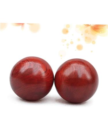 Magiclulu 4-Piece Baoding Balls Set - Wooden Stress Relief & Massage Balls for Fitness | Manual Wood Massage Gear - Buy Online on GoSupps.com