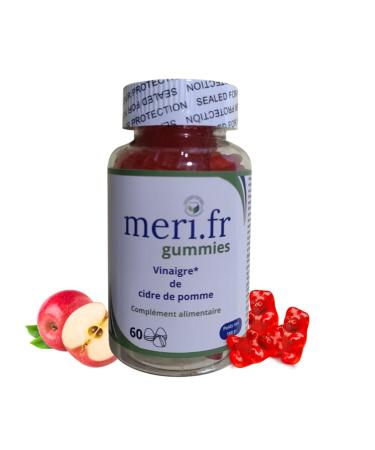 G n rique Meri.fr Apple Cider Vinegar Gummies Gummy Candies 60 Count