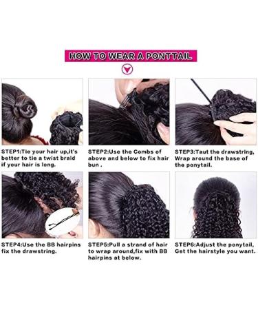 Ysxsxy Marley Braids Locs Ponytail Drawstring Ponytail Extension Hairpieces Clip in Braided Loc Ponytail Afro Kinky Curly Clip in Braided Pony Tail Hair Extensions for Black Women (18 Inch 1B) 18 Inch 1B - Buy Online on GoSupps.com
