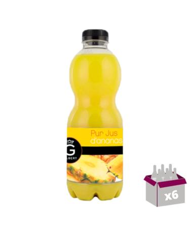 6x1L - Pure pineapple juice GILBERT