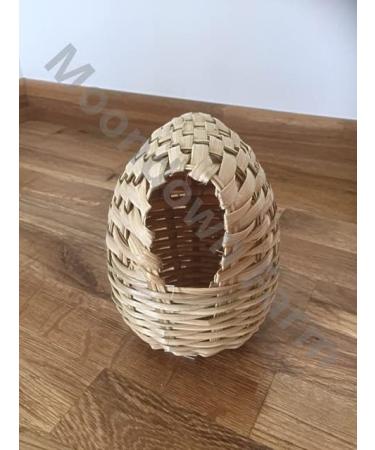 Moondown Farm Finch Nest Box Wicker with Hooks 6 Pack 9 x 9 x 11 - Buy Online on GoSupps.com
