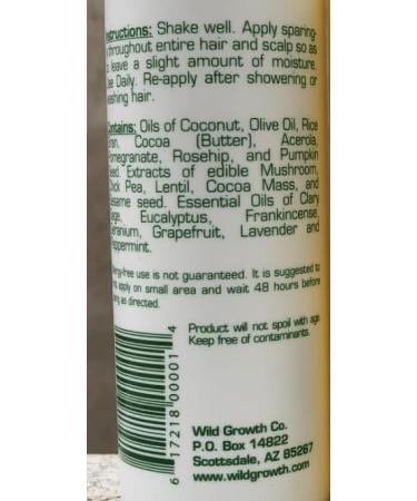 Wild Growth Hair Oil 4 oz - 2 Bottles Pack | Boost Hair Growth & Nourish Scalp - International Shipping Available - Buy Online on GoSupps.com