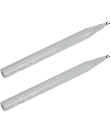 2Pcs Lower Eyelash Pencil Black Super Slim Double Tip Fine Lines Quickly Drying Lash Pen - Buy Online on GoSupps.com