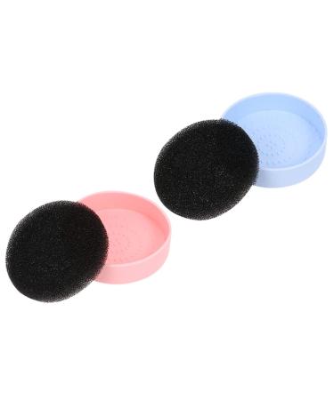 FRCOLOR 4 Pcs Makeup Brush Cleaner Mat & Silicone Sponge Set - Keychain Comb for Eyeshadow & Cosmetic Care - Assorted Colors - Buy Online on GoSupps.com