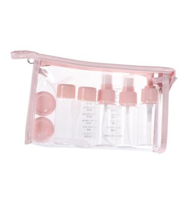 Beavorty 1 Travel Lotion Container Empty Makeup Containers Small Spray Bottle Pink Containers Cosmetic Travel Containers Cream Suit Travel Cream Container Clear Travel Bag Toiletries Liquid