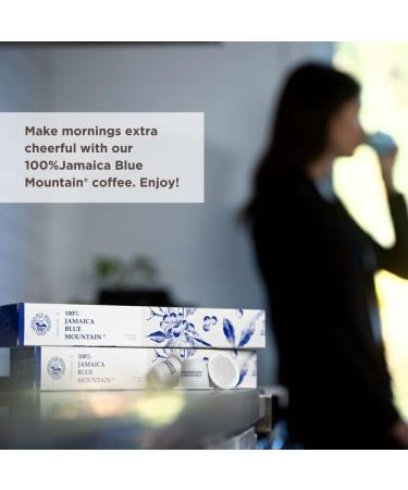 JA Coffee - Capsules de caf 100% Blue Mountain de Jama que compatible avec les machines Nespresso (OriginalLine) - Torr faction moyenne - Arabica de qualit sup rieure - 10 dosettes compostables - Buy Online on GoSupps.com