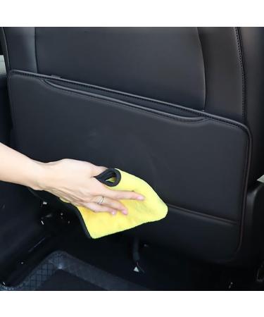 BEROZA 2Pcs Car Seat Back Anti Kick Pad for Citroen C5 Aircross 2017-2022 | Washable PU Leather Protector for Interior Seat Cover - Buy Online on GoSupps.com