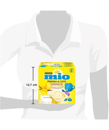 Italian Gourmet E.R. 6 NESTL MIO Vanilla Milk Snacks 4 x 100g + Gourmet Italian Pulp 400g - Buy Online on GoSupps.com