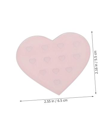 FRCOLOR Eyelash Adhesive Station - 3pcs Lash Glue Holder & Storage Pallet for Extensions - Pink Heart Tray - Buy Online on GoSupps.com