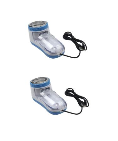 MAGICLULU Battery-Powered Lint Remover 2pcs Razors Lint Remover Fluff Remover Fuzz Fabric Shaver USB Micro USB Lint Remover