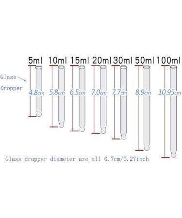 12 Pack 20 ml Empty Bernstein Glass Essential Oil Bottles with Glass Pipettes - Ideal for Oils & Liquids - Buy Online on GoSupps.com