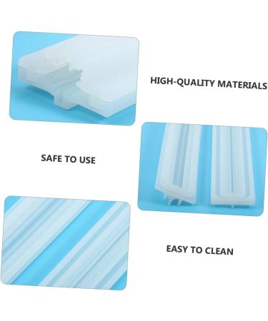 Abaodam 3 Pcs Sandwich Tube Mold Silicone Chocolate Mold Tube Snowflake DIY Baking Mold Aromatherapy Candy - Buy Online on GoSupps.com