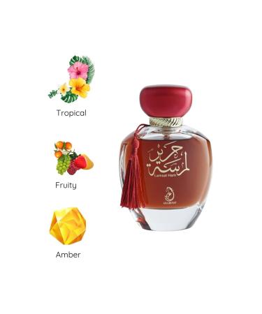 The-A'rabiyat Lamsat Harir EDP Perfume 3.36 Fl Oz Luxury Collection for Men and Women Long Lasting Fragrance - Buy Online on GoSupps.com