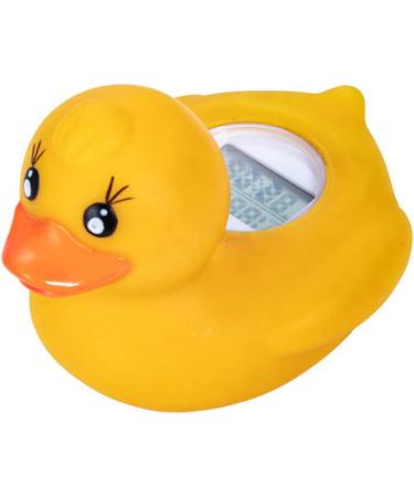 Duck Bath Thermometer - Electric Safety Duck Bath Thermometer for Baby - Yellow - Buy Online on GoSupps.com