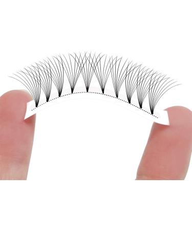 Premade Fan Volume Lash Extensions 8D 0.08D 14mm Russian Pre Made Fan Lashes | 3D-8D 0.07/0.10 C/D Curl 8-15mm | Long Lasting | Easy Application(8D 0.08D 14mm) - Buy Online on GoSupps.com