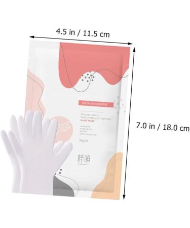 PLAFOPE 2 Pairs Hands Hydrating Gloves Exfoliating Hand Moisturizing Hand Peeling Hand Hand Hand Care Hands Non-Woven Fabric - Buy Online on GoSupps.com